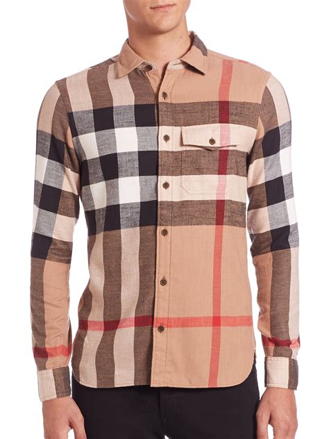 burberry shirts men sale